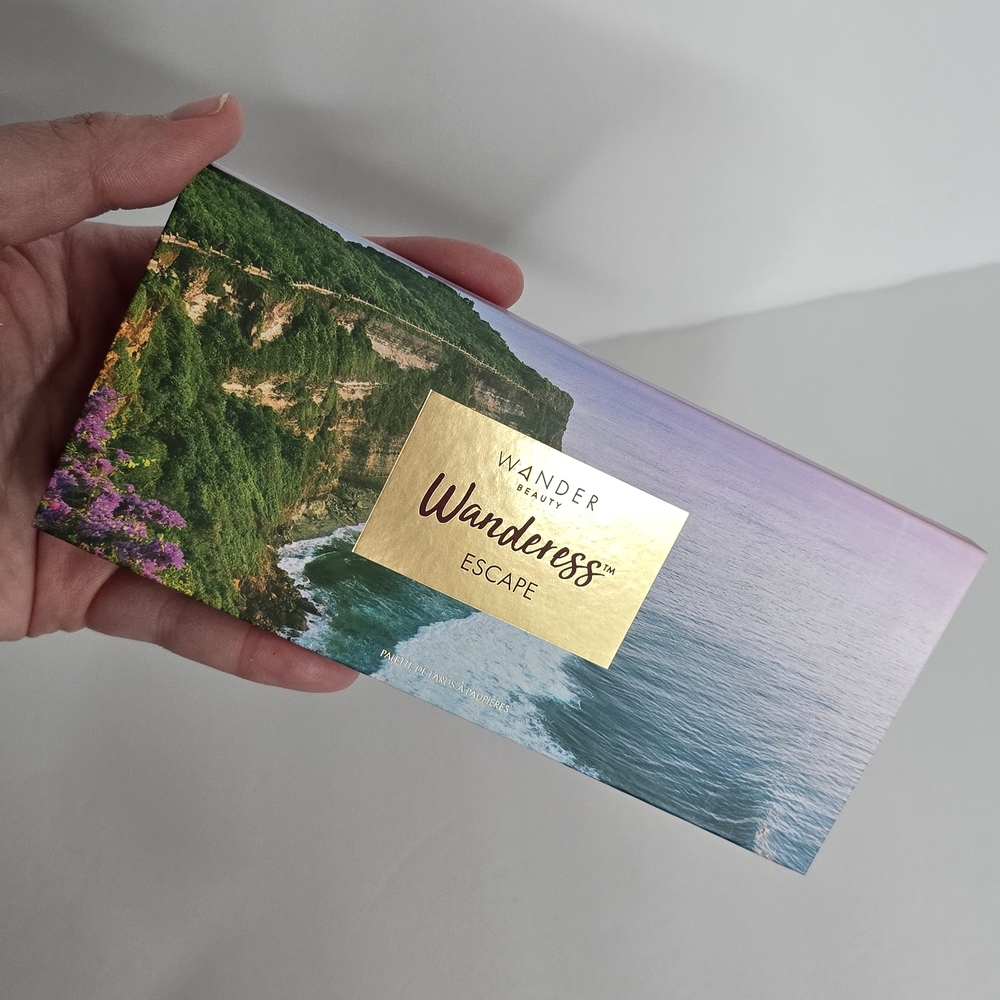 Wander Beauty Wanderess Escape Palette with Gold Accent